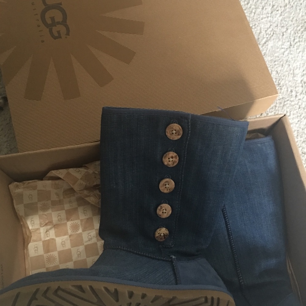 Denim Ugg boots